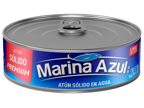 Marina azul atun solido en agua 120g
